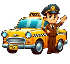تأجير سيارة تاكسي مع سائق ذو خبرة.