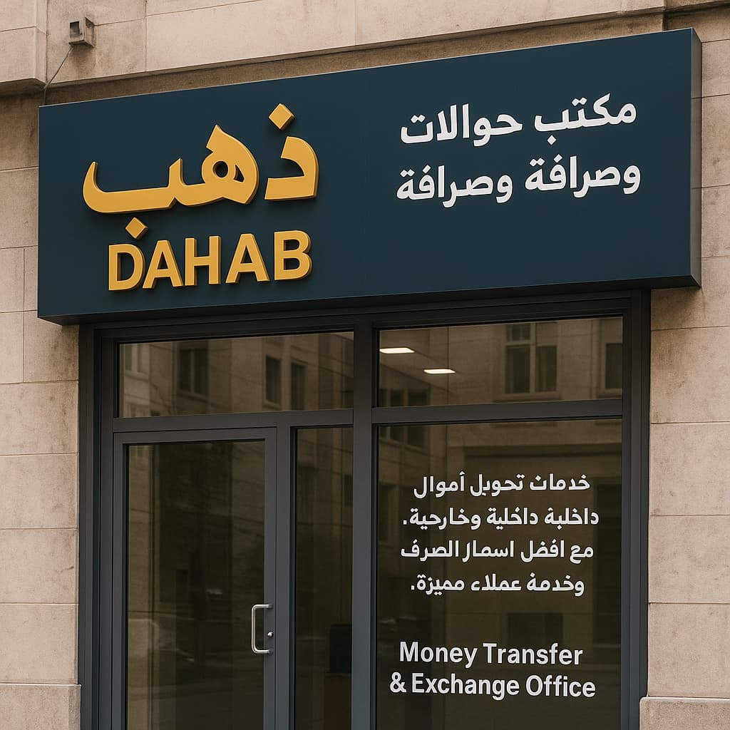 شركة ذهب للتصريف و الحوالات المالية